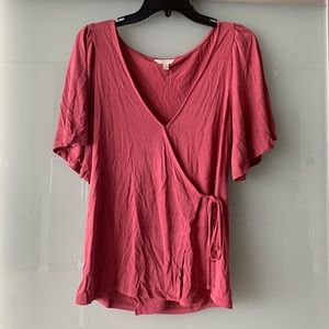 Lucky Brand V-Neck Blouse